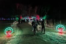 Many flocked to Adams Homestead and Nature Preserve on Sunday, December 21, 2025 for the final day of Homestead Holidays.