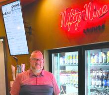 The Pointe Golf & Event Center Clubhouse Manager Dustin Wolforth flashes a smile at the facility in Elk Point. Submitted photo