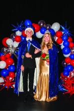Elk Point‑Jefferson’s 2026 homecoming King Dawson Fullenkamp and Queen Bailey Johnson. See more homecoming coverage in next week’s Leader‑Courier. Photo by Peterman Sports Photography • stevepeterman5@gmail.com