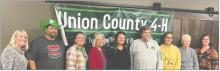 4-H leaders 2024, from left: Rebekah Bryan, Mike Rasmussen, Jennifer Beermann, Jeanne Hanson, Lauren Hollenbeck, Brian Fatherlos, Kari Winquist, Paulette Vanderham, and Stephanie Fossum. Submitted photo