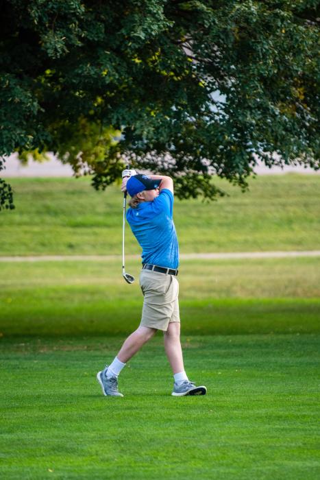 Aiden Clercx finished 4th in his flight for 6 points. Photo by Peterman Sports Photography • photoman@iw.net 
