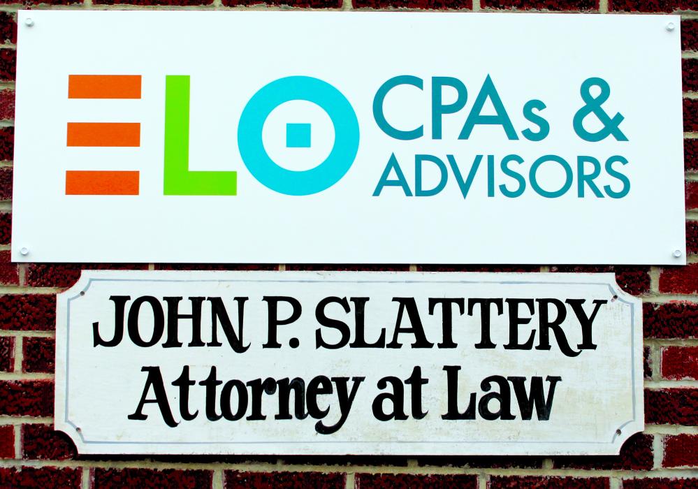 The Quam, Berglin & Post, P.C. now has a new sign posted after their acquisition by ELO CPAs & Advisors. Photo by Beth Sherard-Hutcheson times1reporter@gmail.com