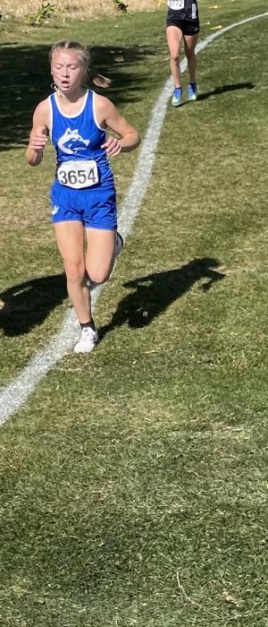 Ashley Stark qualified for the state meet Oct. 22 after placing 19th at the Region meet in Vermillion. Submitted photo