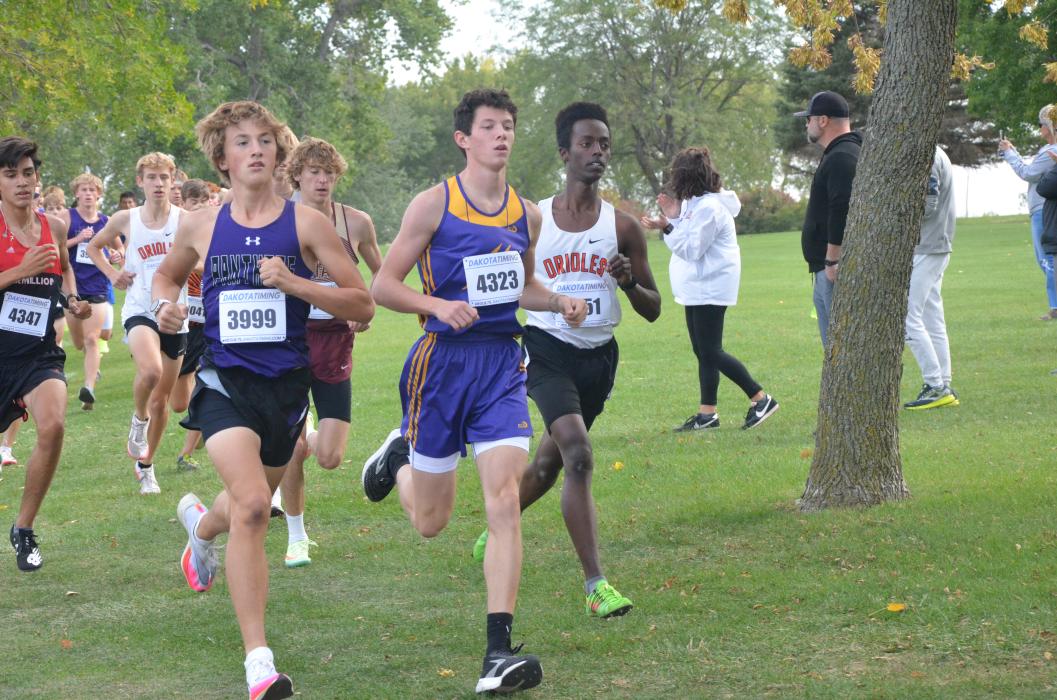Jack Brown took 6th place at the Lennox Invite Sept. 29. Photo by Kelly Riibe • times2reporter@gmail.com