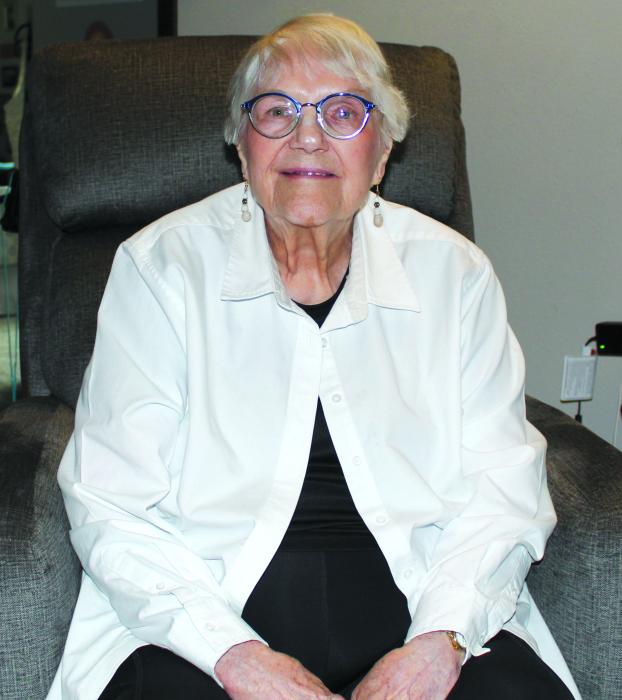 Pauline Allard (Crevier) grew up in Jefferson and made a life with her husband, Rodney, and their eight children in Jefferson. She currently lives at StoneyBrook Suites, but still owns the “Allard Hotel” in Jefferson. Photo by Beth Sherard-Hutcheson times1reporter@gmail.com