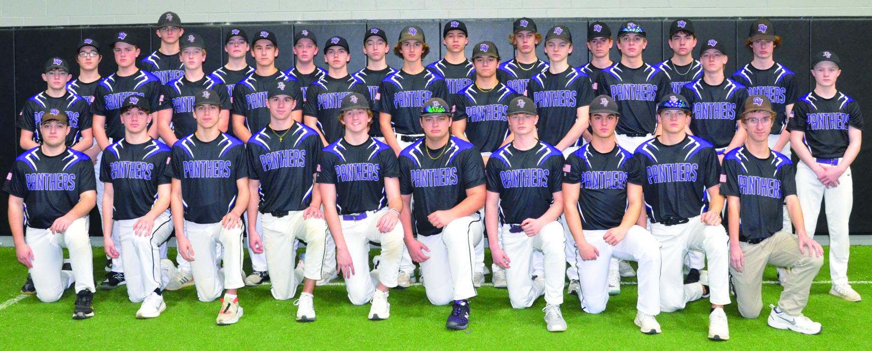 The 2023 Dakota Valley Baseball team consists of, front from left, Noah Hede, Kade Kessler, Randy Rosenquist, Isaac Bruns, Jaxon Hennies, Jake Pruchniak, Beau Pollema, Beau Jones, Garrett Anderson and Cody Morse; middle, Braedy Sievers, Vincent Hoffman, Jake Pick, Preston Konopasek, Ethan Seaton, Jack Brown, Jackson Boonstra, Boston Beach, Grady Ramos, Jax Trosper and Jack Jones; and back, Jeffrey Lee, Grant VenDenHul, Will Schnabel, Sterling Schauff, Jack Wiese, Luke Bruns, Jake Carter, William Freebern, L