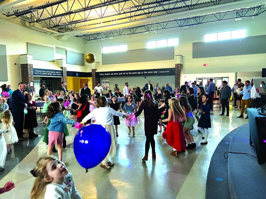 All those in attendance at the DV PTO Daddy Daughter Dance enjoyed a night of fun with family and friends. Submitted photo