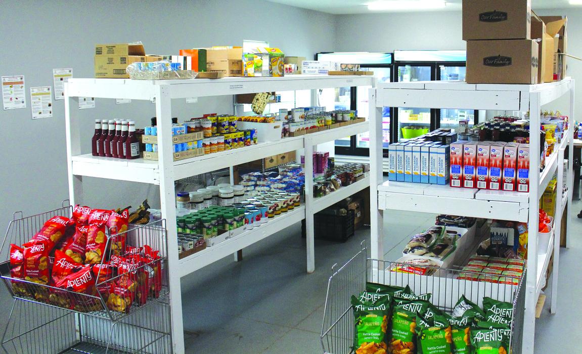 With the rise in grocery prices, residents aren’t the only ones feeling the sting. The Elk Point Food Pantry is seeking monetary donations to keep their operations running while seeing an increase in those needing the help of their services. Photo by Beth Sherard-Hutcheson • times1reporter@gmail.com