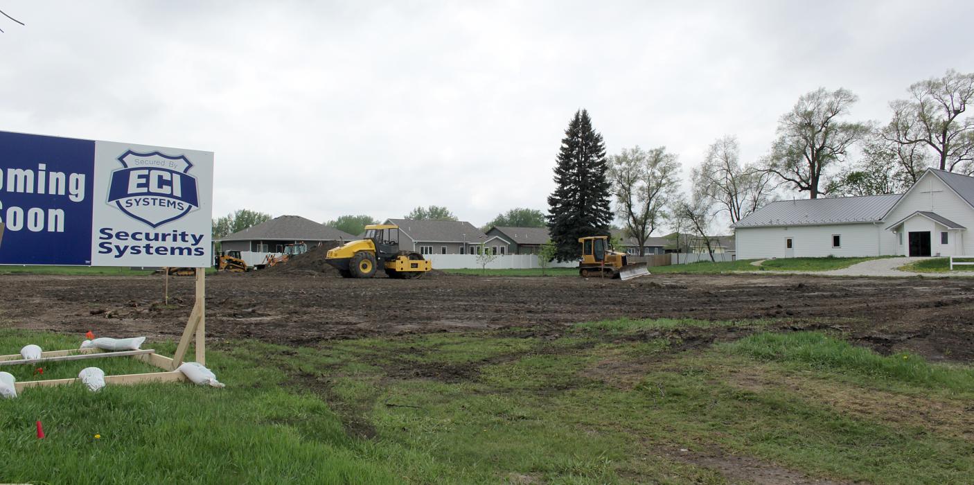ECI Systems is erecting a new building at 1004 River Drive. Dirtwork has begun at the new property. Photo by Beth Sherard-Hutcheson times1reporter@gmail.com