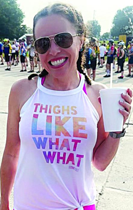 This was the 10th RAGBRAI for Angie Schwabe of Wynstone.
