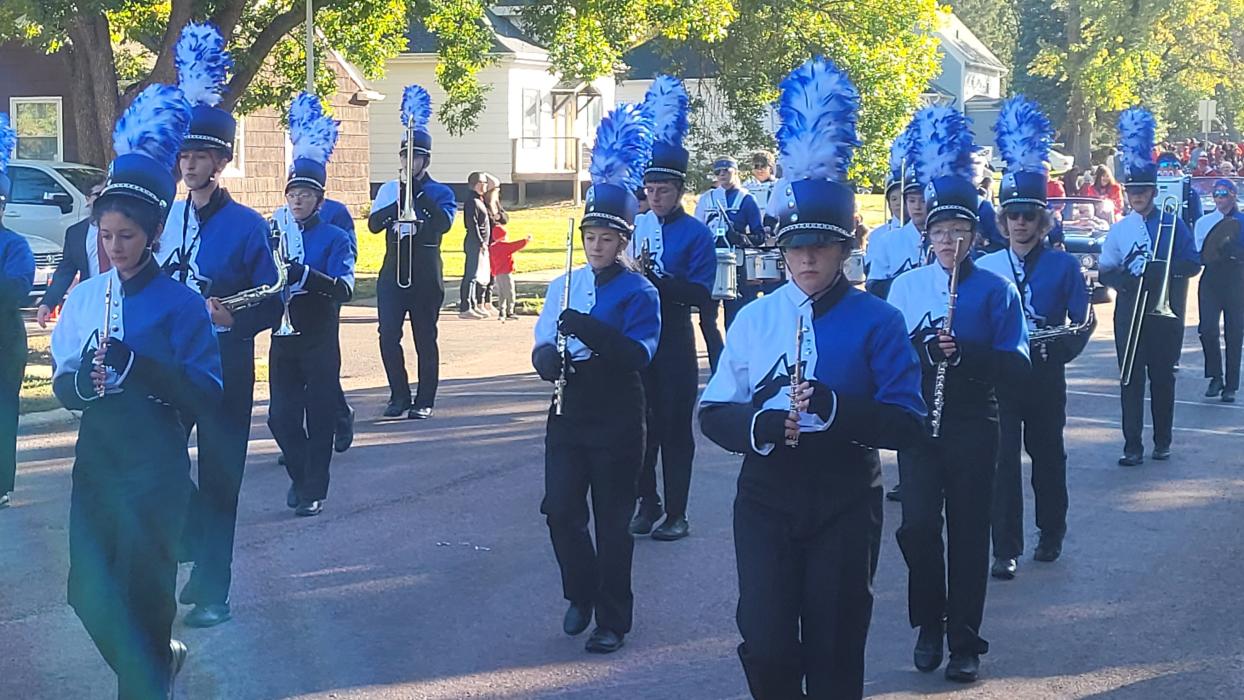 The Elk Point-Jefferson Marching Band went to Yankton, SD and won 2nd place in the March to the Meridian. Submitted photo