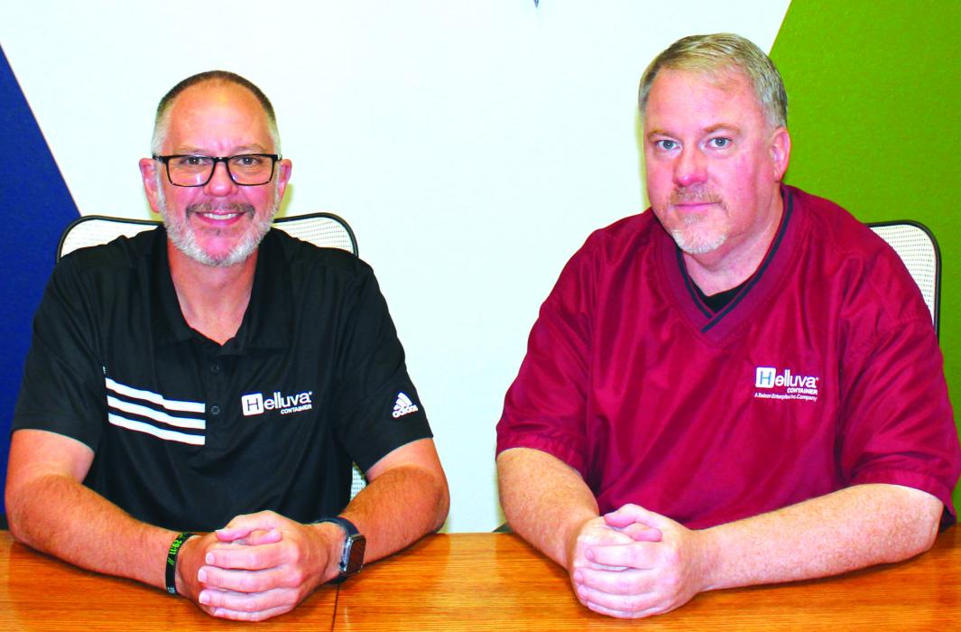 Kevin Connelly and Ben Baldwin started Balcon Enterprises 20 years ago. They are celebrating this milestone with their employees and the community with an Open House on Sept. 30. Photo by Beth Hutcheson • times1reporter@gmail.com