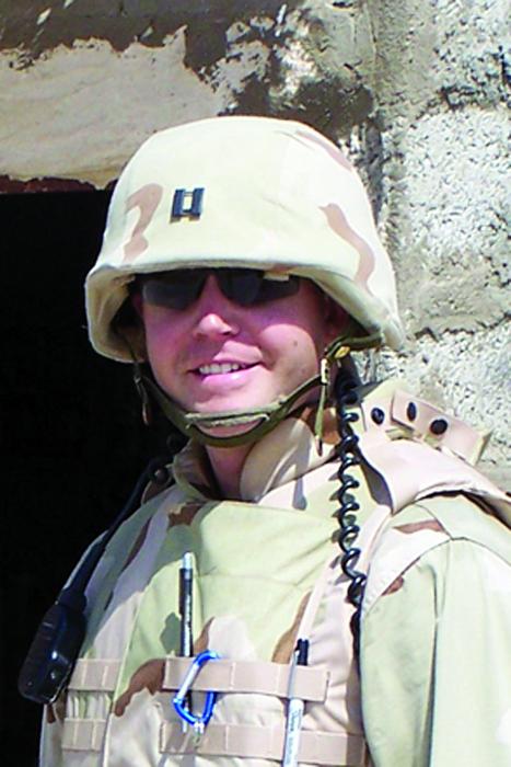 Erik Hanson officially retired as a Lieutenant Colonel in the United States Air Force Oct. 1, 2023. He is pictured here in Iraq during one of his deployments. Submitted photo