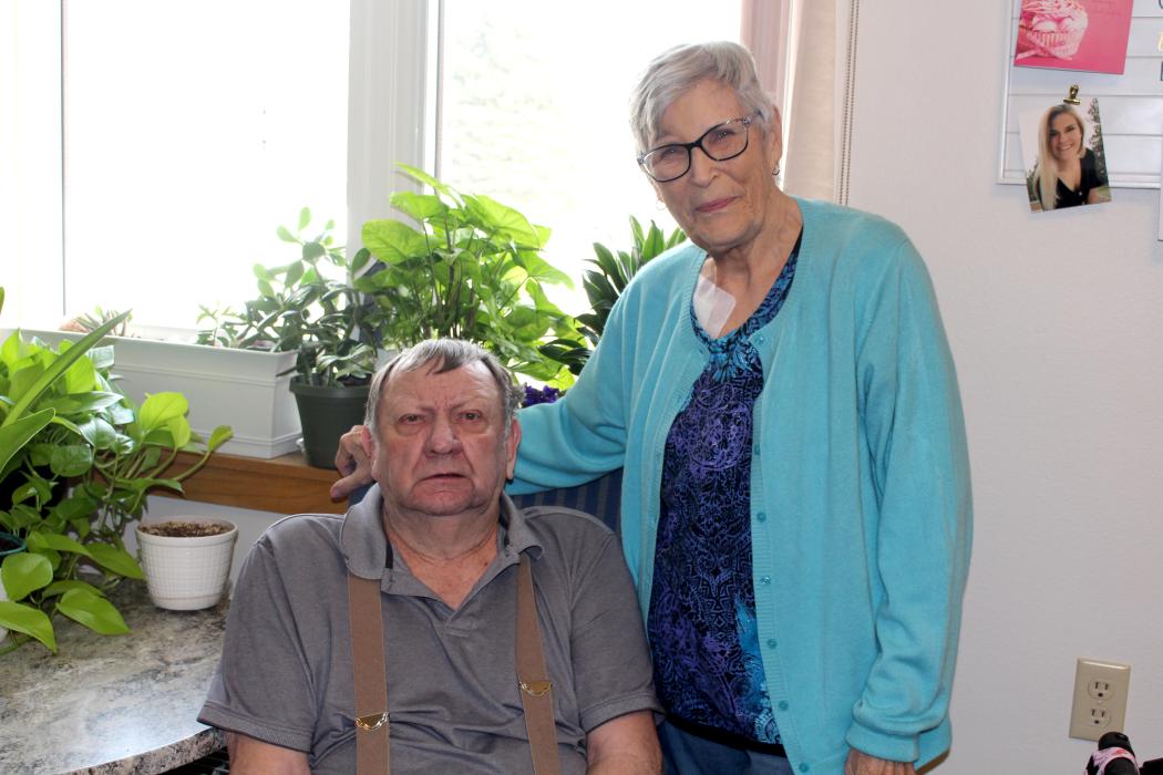 Alwayne and Geri Meyer will celebrate their 58th wedding anniversary on Feb. 12, 2024.
