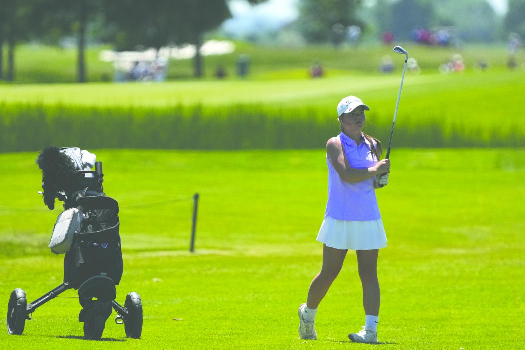 Claire Wiebelhaus finished with a +38 and was 36th overall in scoring.