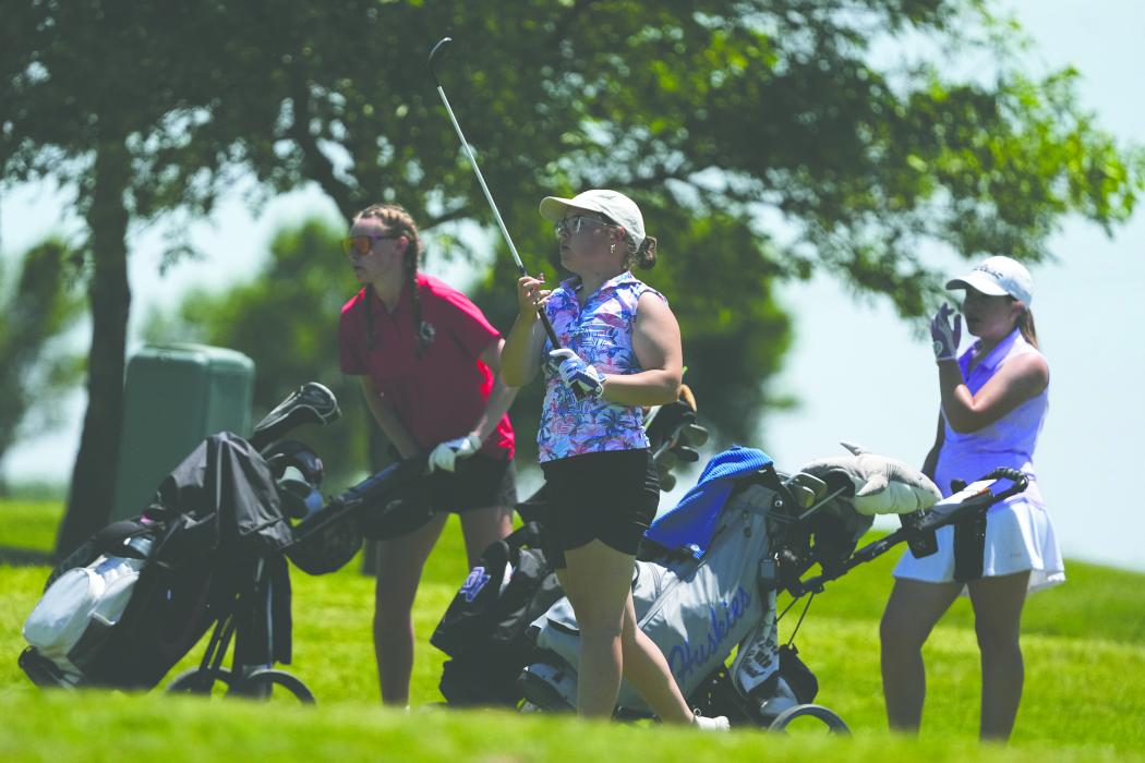 EPJ’s Natalie Wells placed 38th at Bakker Crossing golf course in Sioux Falls for the 2024 girls state golf meet.