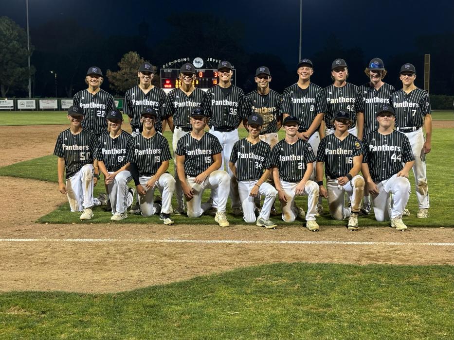 Dakota Valley 16U VFW roster advanced to state on July 28, 2024 after beating Volga twice in regional play. Back row from left: Colby Mullen, Micah Dembowski, Grady Ramos, Will Schnabel, Jack Wiese, Sterling Schauff, Vincent Hoffman, Jackson Shoulders, and Tate Cornelson. Front row from left: Bryce Anderson, Aiden Limbeck, Ethan Seaton, Jack Pick, Reid Huber, Jack Jones, Noah Graham, and Andrew Derochie. Submitted photo