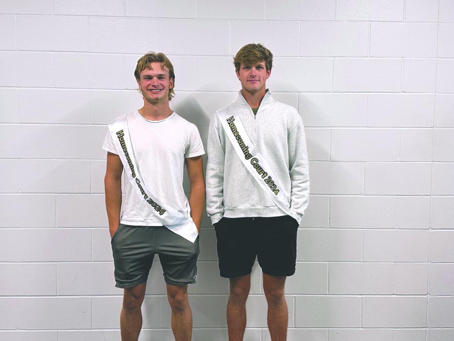 From left:  Michael Daniels, and Dylan Lukken.