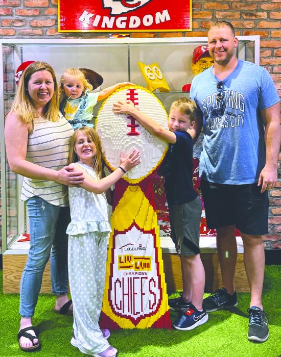 Erin Nilges and her husband Andrew with their son and two daughters. Nilges was a high schooler in Iowa on 9/11/01. She now lives in the Wynstone Community of Jefferson, SD with her family. Submitted photo