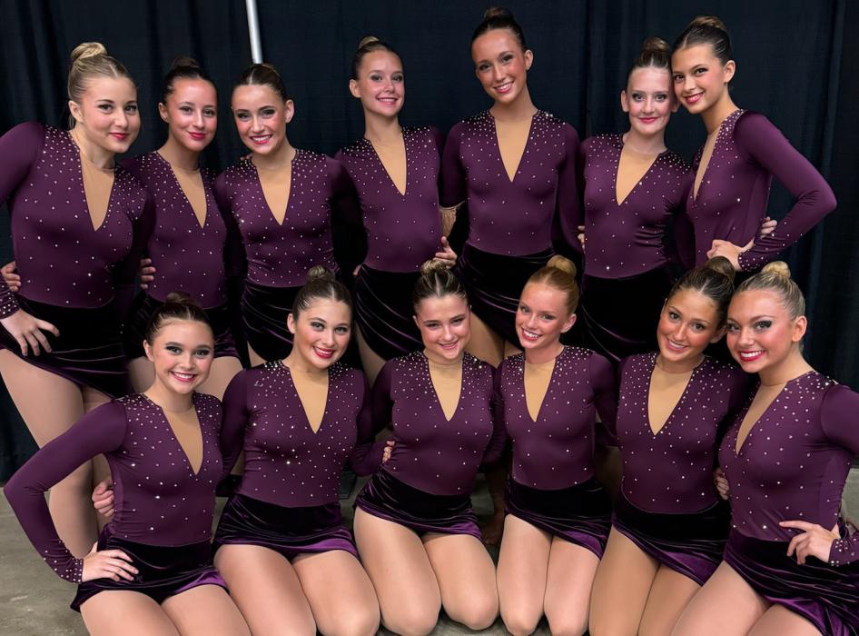 The DV dance roster for jazz looked sharp in Brookings on Saturday, September 21 for their competition against some bigger Class AA schools. Back Row from left: Alex Nelson, Zahria DeBeer, Gracie Hamilton, Marissa Loe, Suri Uhl, Elizabeth Avery, and Lily Sorenson. Front Row from left: Ashley Jelkin, Payton Bernard, Bridget Saltzman, Sammie Pollema, Ava Merchant, and Josie Hall. Submitted photo
