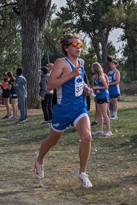 EPJ’s Mason Marx had a great race on Oct. 3, 2024 in Lennox.