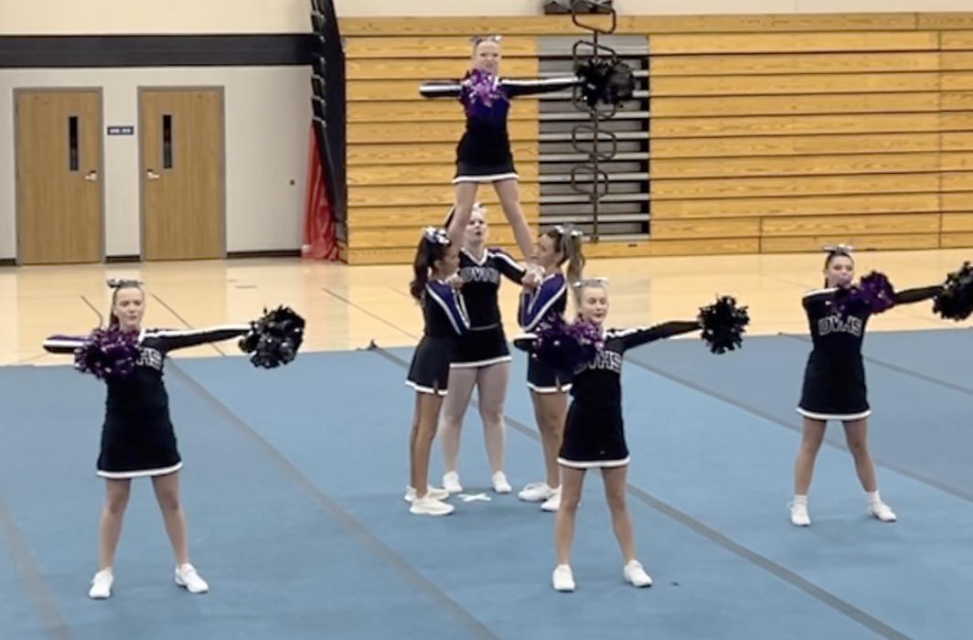 The DV competitive cheer squad competed for the first time of the season on Monday, September 23, 2024.