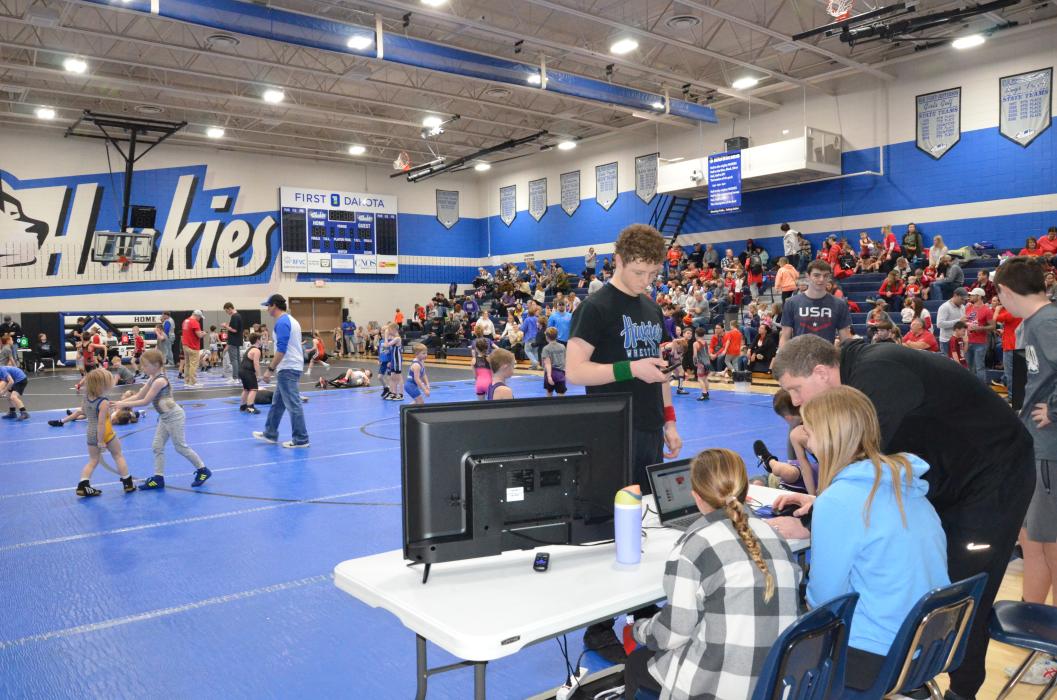 The Huskies hosted their annual EPJ Youth Wrestling Tournament on Sunday, January 26, 2025.