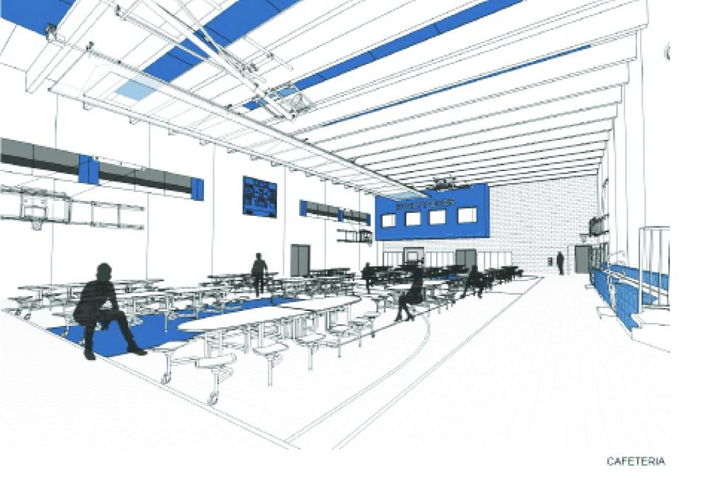 Multi Purpose Cafeteria/ eating purposes/ and sports purposes. Submitted photo