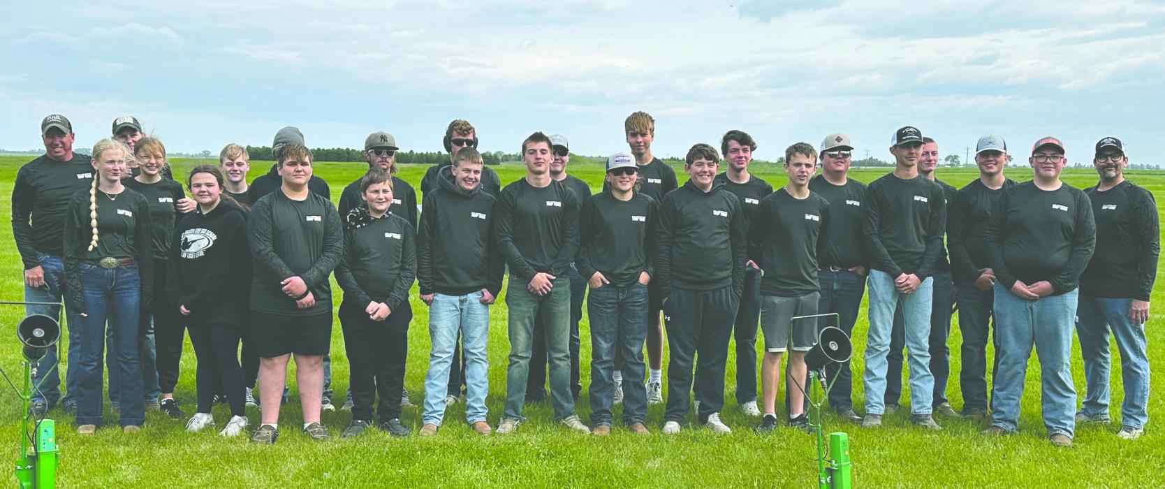 The EPJ trap team was in Aberdeen for state competition on June 6-8, 2025. The Huskies shoot trap on a team that includes a combined roster of athletes from Elk Point, Jefferson and Vermillion. Submitted picture