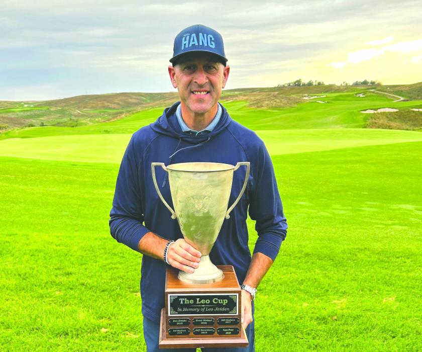 Joshua Wendling, of Jefferson, SD, won the Senior Jividen Cup and Siouxland Senior Player of the Year for golf over the weekend of October 4, 2025. Submitted photo