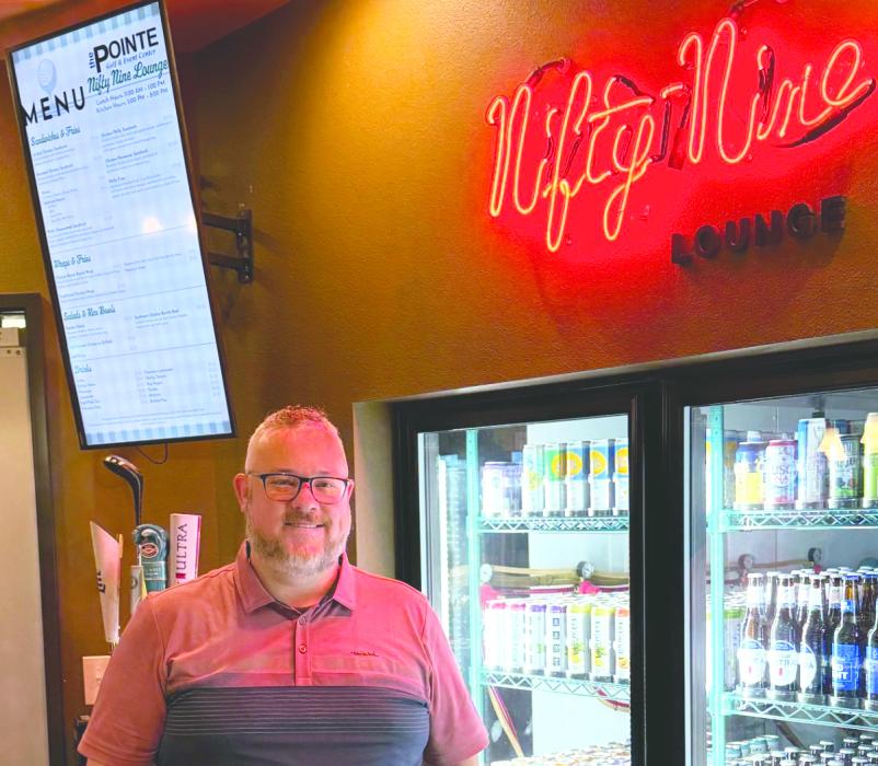 The Pointe Golf & Event Center Clubhouse Manager Dustin Wolforth flashes a smile at the facility in Elk Point. Submitted photo