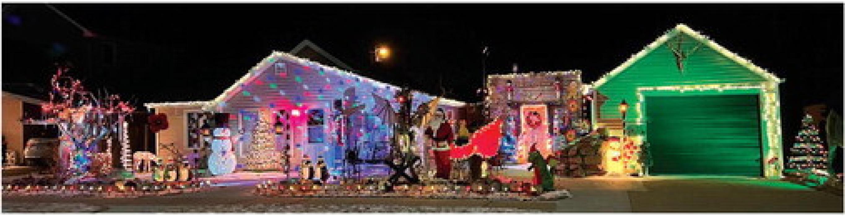 The Christmas Lighting Contest through the North Sioux City Parks and Recreation resulted in Jesse Henley at 213 Wallace Ave receiving 2nd place.