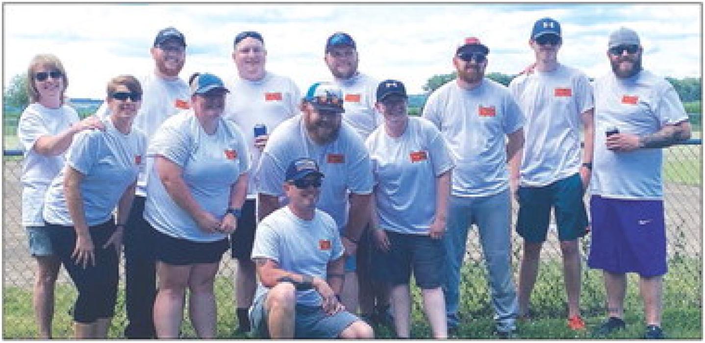 The 62 Brew Crew (Union County) Law Enforcement team faced off against the Clay County Law Enforcement team in Jefferson, SD June 24 to raise money for Special Olympics. Submitted photos